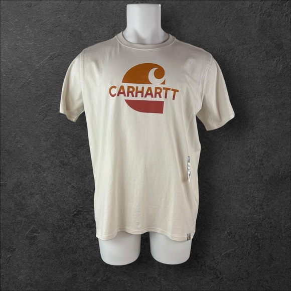 Carhartt Shirt Women's XL (16-18) Loose Fit Heavyweight Short-Sleeve Faded (44) - Picture 1 of 9